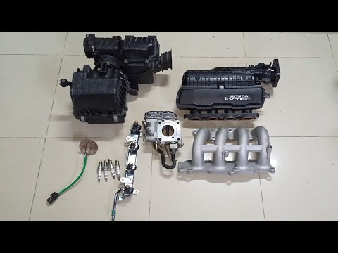Intake/Manifold/Fuel Injector Cleaning Honda city engine tunning and throttle body cleaning