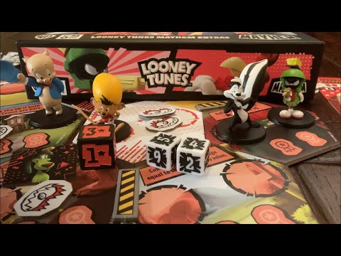 8 Figure Extras Expansion Set! Looney Tunes Mayhem Board Game (2021) Unboxing & Gameplay