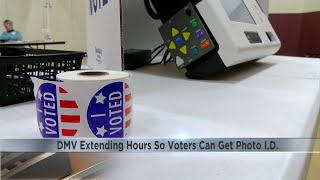 UPDATE: DMV open extended hours for people to get an ID to vote in April primary