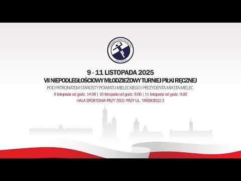 🤍❤️VII Niepodległościowy Młodzieżowy Turnieju Piłki Ręcznej 🤍❤️ | Dzień 1