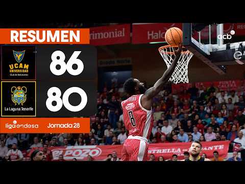 UCAM Murcia - La Laguna Tenerife (86-80)