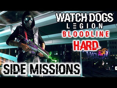 ALL WRENCH SIDE MISSIONS – WATCH DOGS LEGION BLOODLINE DLC Hard Gameplay Walkthrough Part 8
