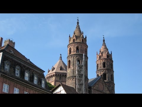 Worms Dom & Dreifaltigkeitskirche Einläuten des Dreifaltigkeitssonntags