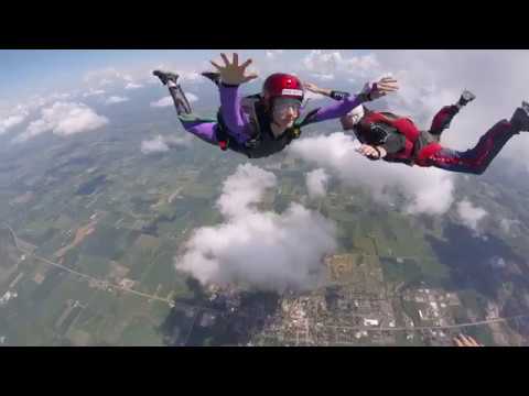AFF student Cat C skydive - Jump #3