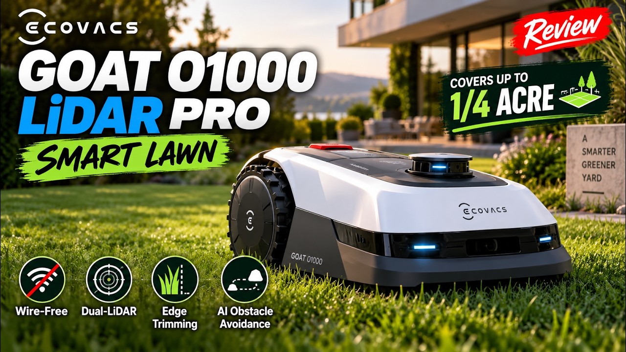 ECOVACS Goat O1000 LiDAR PRO Review – What You Should Know