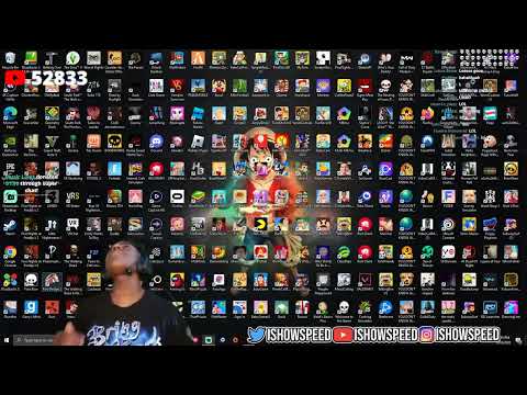 Ishowspeed turns into super sonic after guy made him press Alt F4 on Fortnite 😂😂