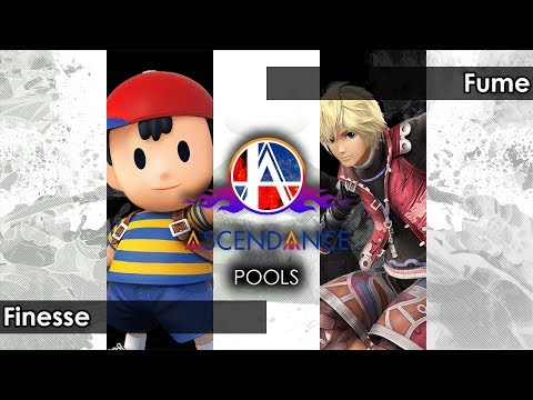 Smash 4: Finesse (Ness) V ←/ | Fume (Shulk) - Ascendance 73 Tournament SSB4