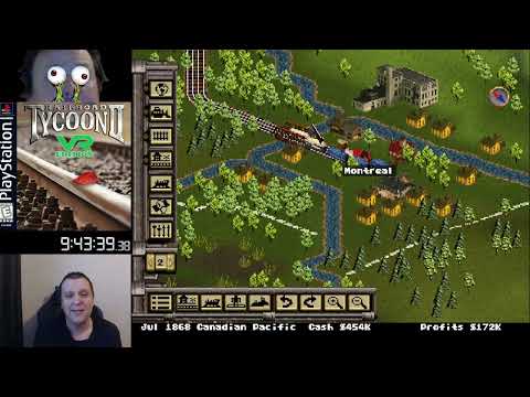 #168 Railroad Tycoon II (PS1) osa 2 |  Retkun PS1koosi