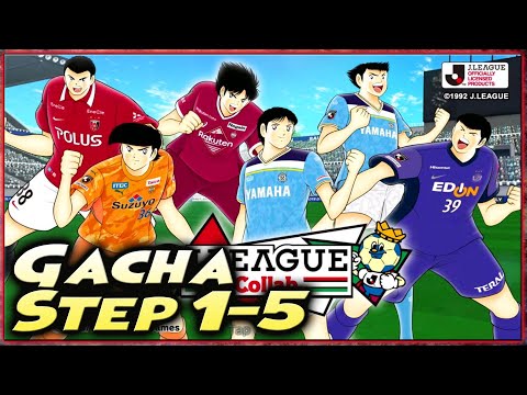 TEGANG!! GACHA STEP 1-5 J.LEAGUE "❤️ Hidup RED JPN" 🔥 Captain Tsubasa Dream Team