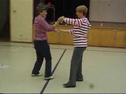 Hustle routine with 4 count, basic step with 3 count hustle