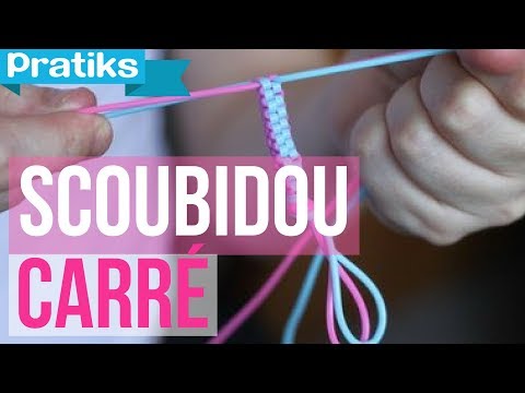 comment demarrer un scoubidou a 4 fils