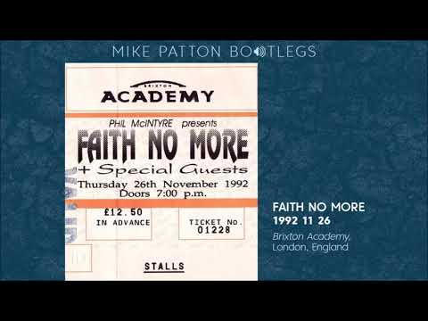 1992/11/26 Faith No More - Brixton Academy, London, England