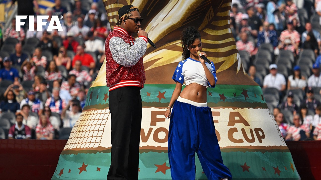 Future and Tyla perform Game Time at the Opening Ceremony of FIFA World Cup 2026 in Los Angeles - YouTube