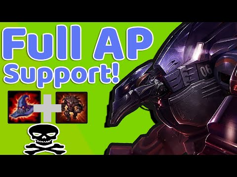 Full AP Malphite Support *Crazy One Shots* #70