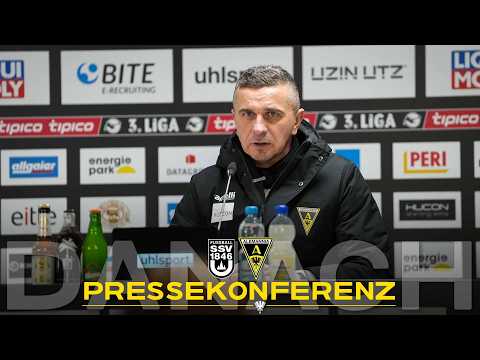 Press conference after SSV Ulm - Alemannia Aachen