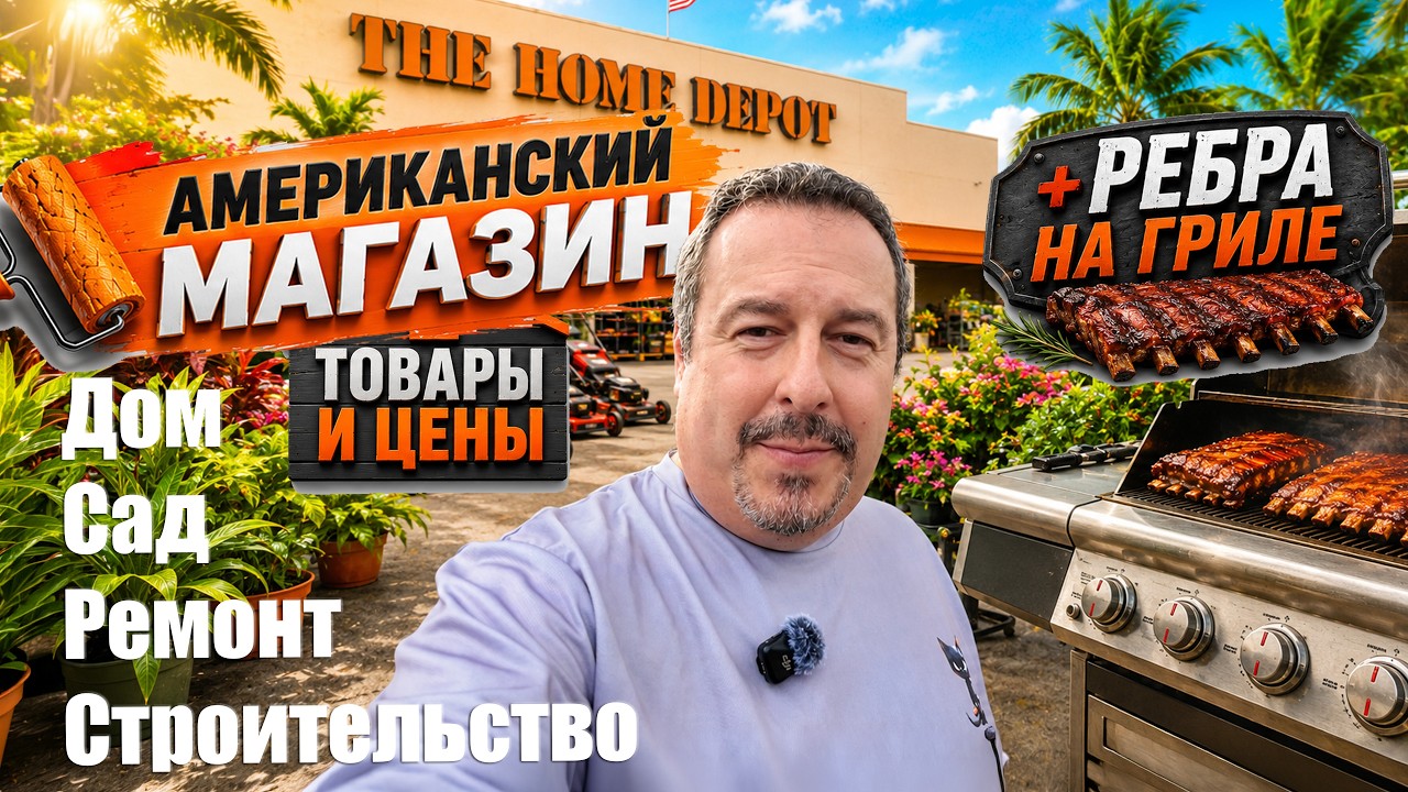Американский магазин для дома и сада: цены, товары + готовим ребра на гриле