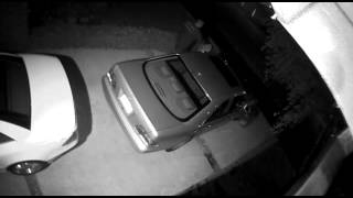 Car Thief on Camera - 2AM Sat Oct 16