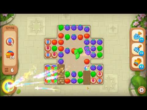 Gardenscapes Level 12496 No Boosters SD