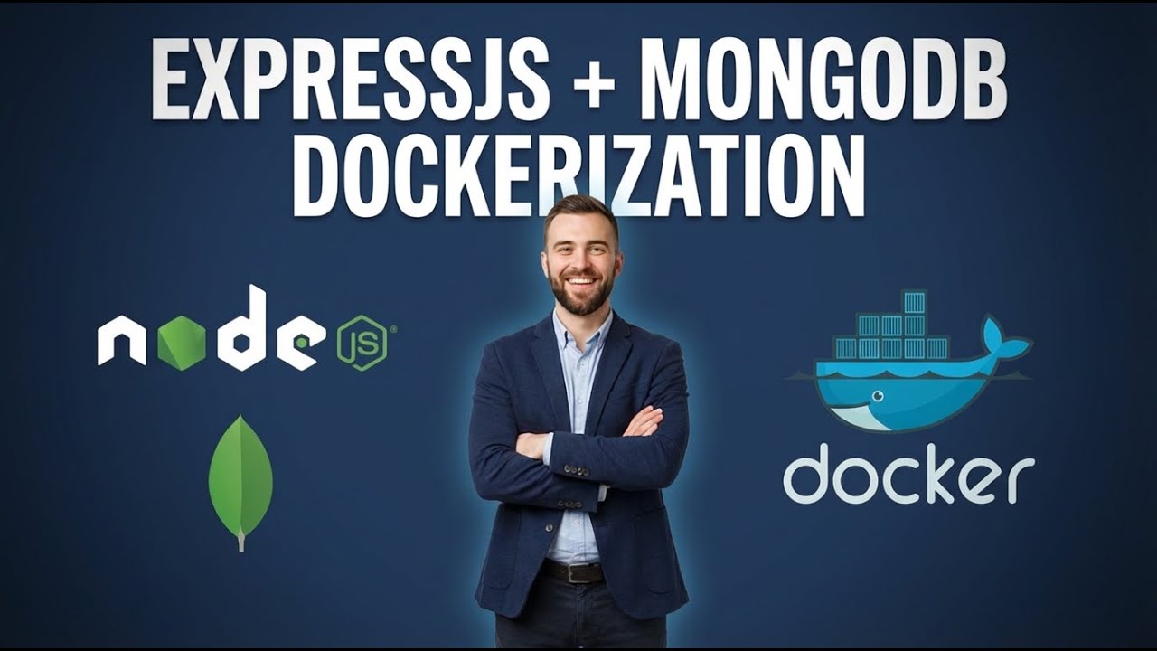 Docker Compose Express MongoDB | Node.js Backend Tutorial #docker #mongodb