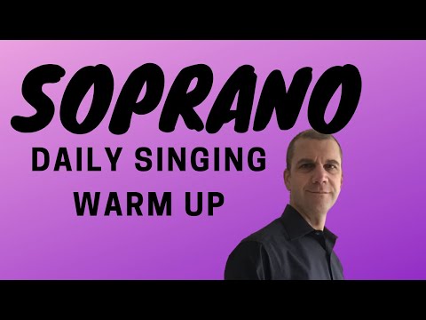 Daily Singing Warm Up - September 2021 - Soprano
