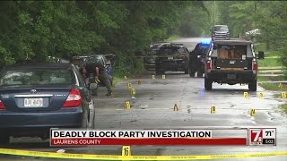 More arrests made in Laurens Co. block party shooting