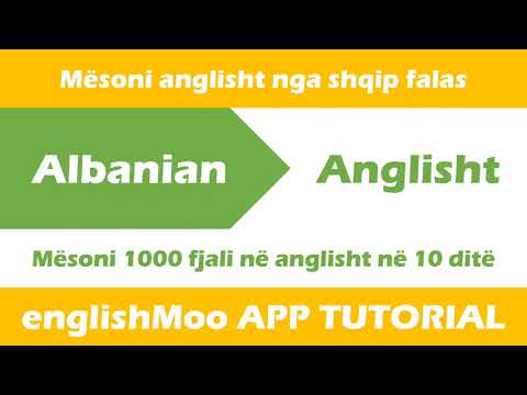 Mësoni anglisht në 10 ditë | shqip në anglisht | Mësoni anglisht | Albanian to English | englishMoo