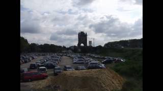 preview picture of video 'Domstadt, Rheinbrücke, Nibelungen Turm Worms/Rhein Germany; Cathedral City, Tower Nibelungen'