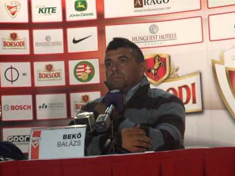 DVTK vs. Haladás 15/16 - Bekő Balázs - boon.hu