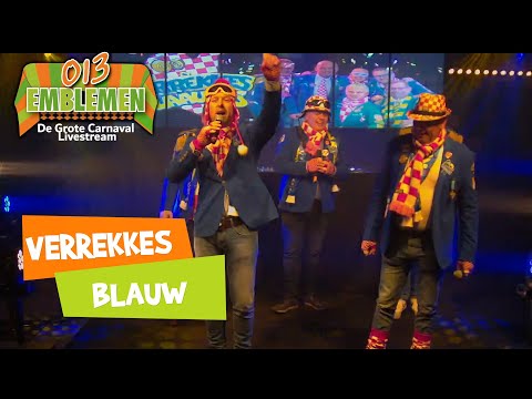 Verrekkes Blaauw | Live optreden | De Grote Carnavals Livestream | 013Emblemen.nl