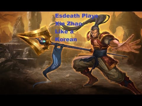 Esdeath Plays Xin Zhao Like a Korean
