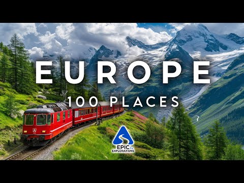 100 Most Amazing Places In Europe | 4K Travel Guide