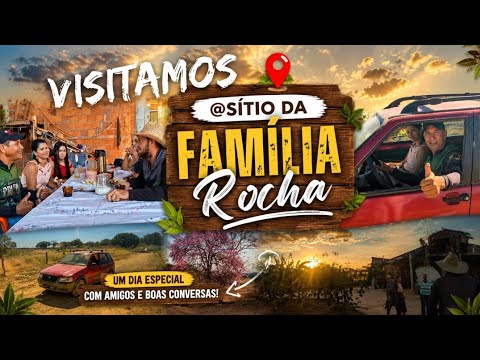 Visitamos @sitio da família rocha, pt 1 
