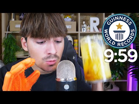 ASMR 5000 TRIGGERS IN 9:59 - WORLD RECORD