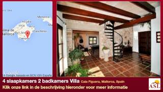 preview picture of video '4 slaapkamers 2 badkamers Villa te Koop in Cala Figuera, Mallorca, Spain'