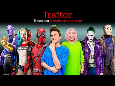 AMONG US in Real Life with SUPERVILLAINS