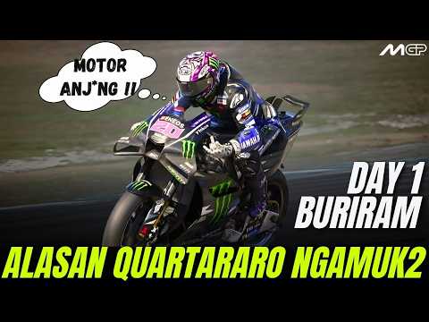 AMBYAR‼️YAMAHA V4 MAKIN AMBURADUL⁉️😩MARQUEZ TIBA2 BUKA PELUANG KE HONDA⁉️😱MARTIN MALAH MONCER🔥