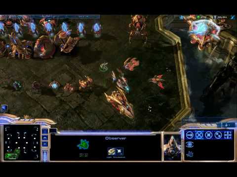 Starcraft 2 Beta - Protoss Units and Tooltips