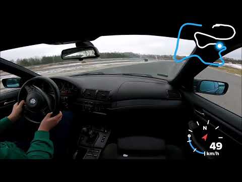 SuperOES Poznań 28.01.2023 BMW e46 330i 5 sesja