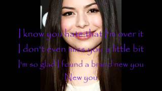 Brand New You-Miranda Cosgrove (lyrics)
