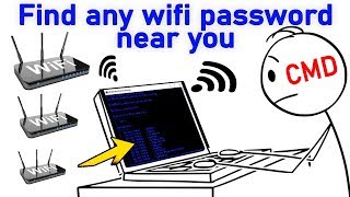 How to find WIFI PASSWORD already connected in laptop | CMD COMMANDS