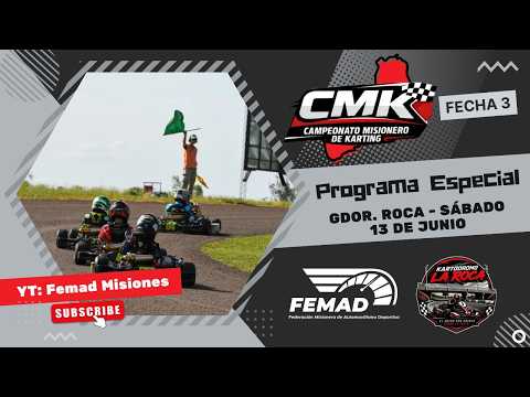 Programa Especial Campeonato Misionero de Karting Fecha 3 - Gobernador Roca Misiones