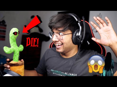 DO NOT BUY THIS *CREEPY CACTUS😱* 3 AM CHALLENGE GONE WRONG..