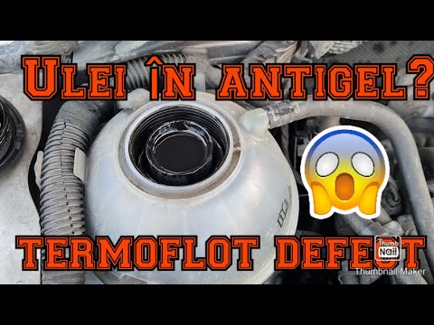 Racitorul de ulei sau TERMOFLOT UL . CE SĂ FACI DACĂ AI ULEI ÎN ANTIGEL? Vw Tiguan 2009 motor CBAB