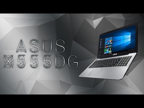 Asus X555DG unboxing / kicsomagolás