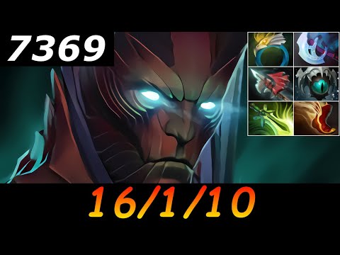Dota 2 Terrorblade 7369 MMR 16/1/10 (Kills/Deaths/Assists) Ranked Full Gameplay