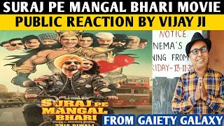 Suraj Pe Mangal Bhari Movie Public Review by Vijay Ji | Diljit | Sana Shaikh | Manoj Bajpayee