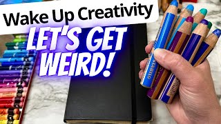 🎨 MY CREATIVE PROCESS | Intuitive Drawing in my Sketchbook 🌀