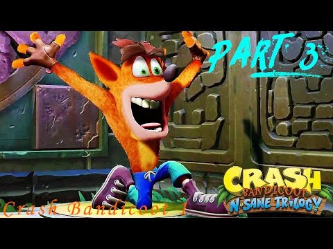 CRASH BANDICOOT N.SANE TRILOGY Gameplay Walkthrough Part 3 CRASH BANDICOOT 1 (PS4)