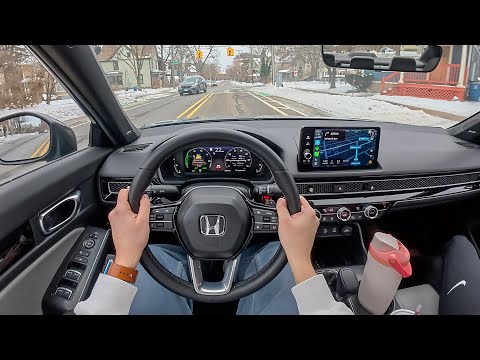 2025 Honda Civic Hybrid - Commuting With My Fiancé’s Potential New Car