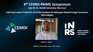 4th CEMDI-PAIMS Symposium: Moritz L. Weber (Kyushu University & MIT)